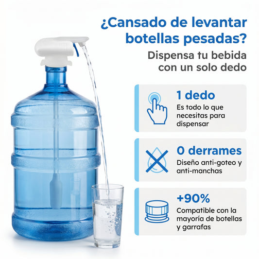 Dispensador de Bebidas Sin Derrames