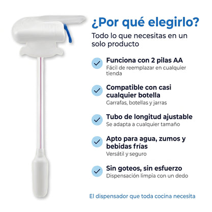 Dispensador de Bebidas Sin Derrames